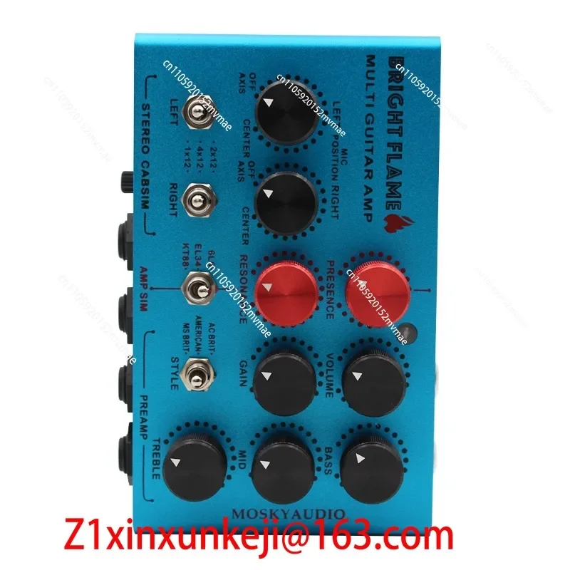 BRIGHT FLAME Multifunctional Guitar Case Analog DI Effects
