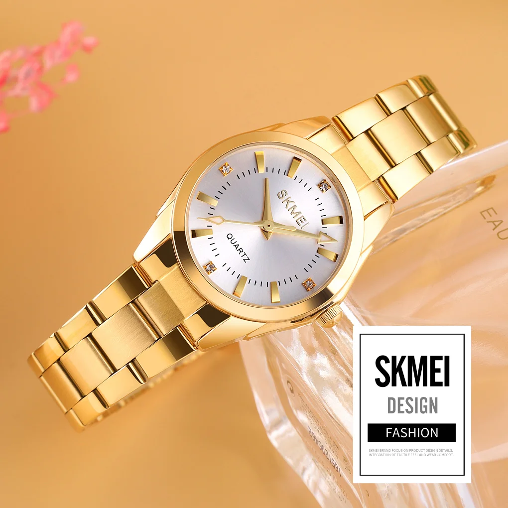 SKMEI1620  For Women Thin Lady Hour Ladies reloj mujer Fashion Simple Quartz Women Watch Japan Movement Luxury Quartz Watches