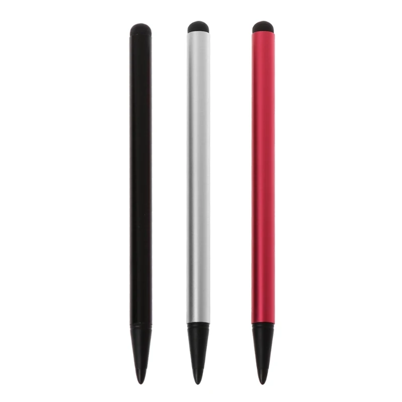 DX11 Capacitive Stylus & Resistive Hard Tip Stylus Combination with Rubber for Touch Screen Pen for  Smartphones Tablets