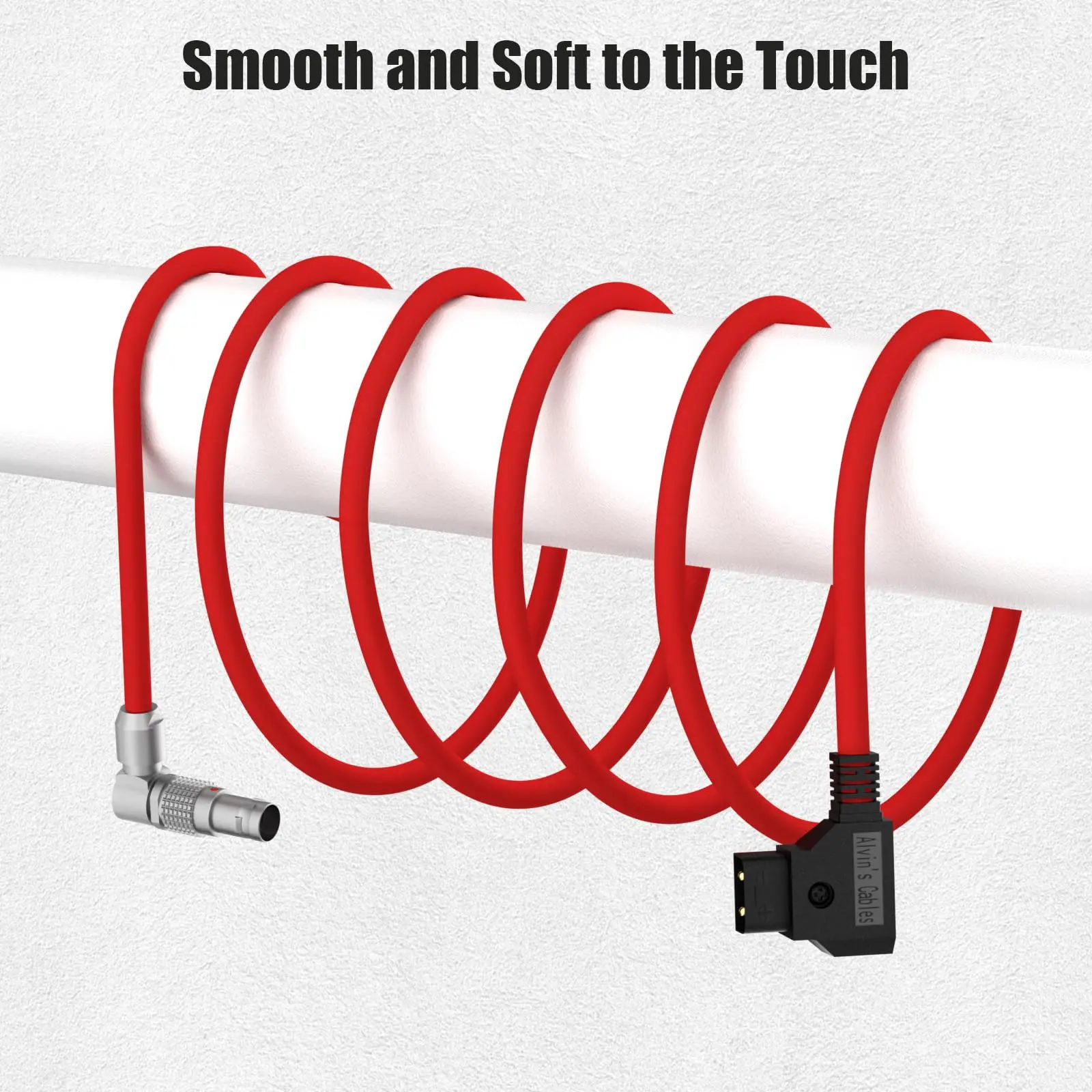 

Alvin's Cables RED Komodo D Tap Power Cable 2 Pin Female to D Tap Secure Lock