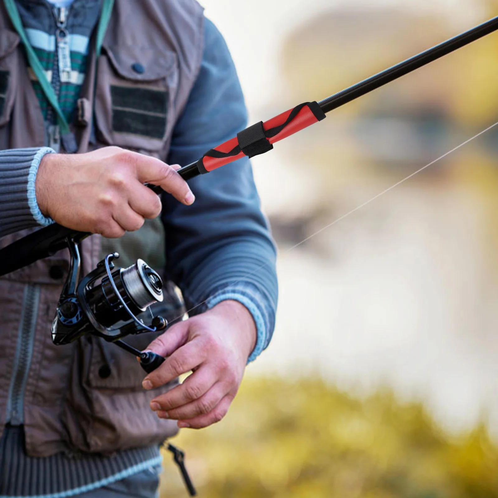 

Чехлы для рыболовных приманок, набор из 8 предметов для безопасности крючков, необходимое снаряжение для рыболовных рыболов, идеально подходящее для различных рыболовных условий эксплуатации