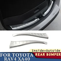 Trunk Bumper for Toyota RAV4 XA40 2013 2014 2015 2016 2017 2018 Car Accessories Rear Fender Protector Pad Sticker Decoration