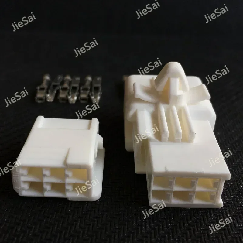 سلك موصل السيارات 6 دبوس 6240-5118 6240-1107 أنثى ذكر التوصيل موصل كهربائي للسيارات