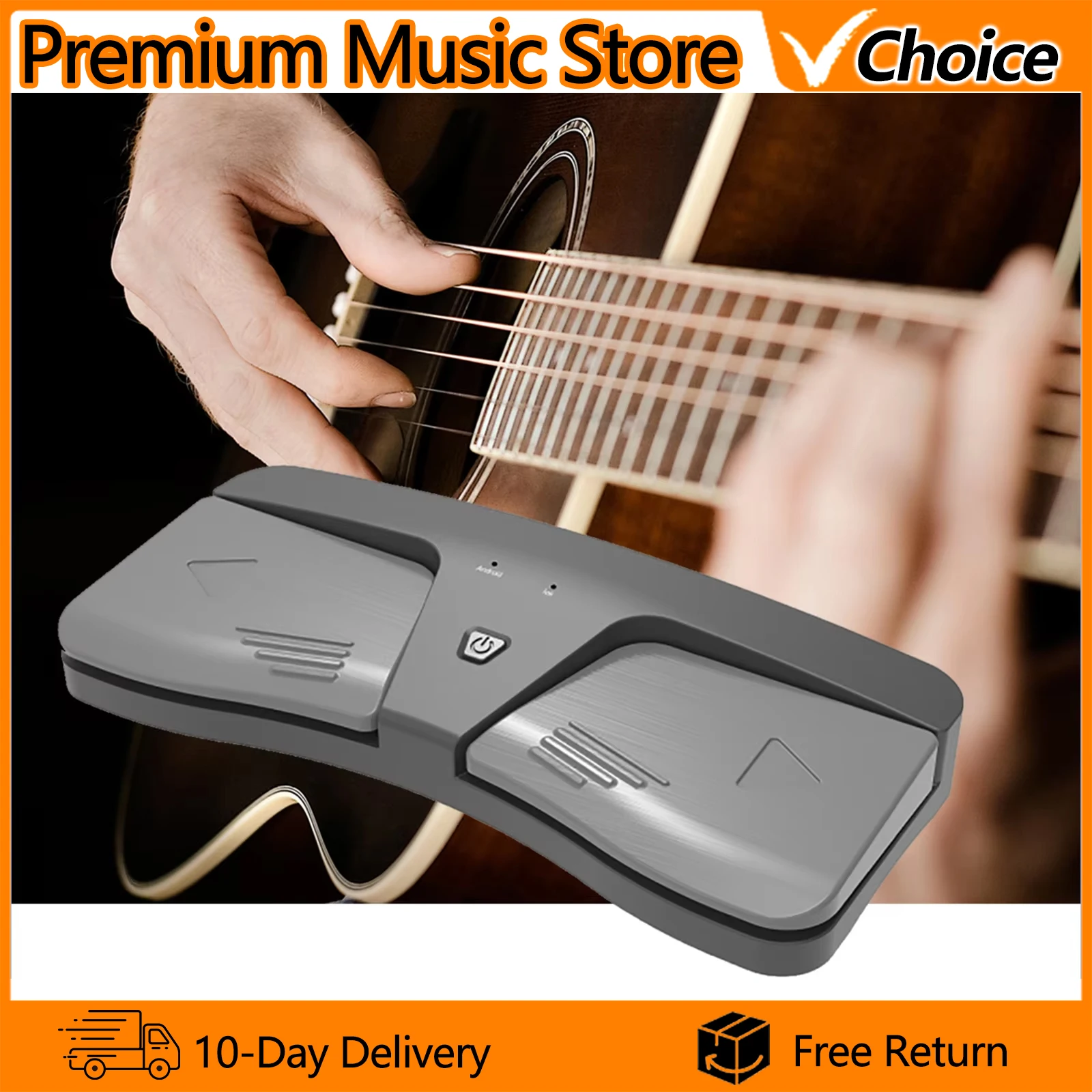 IRIN Wireless Page Turner Pedal Intelligent BT Electronic Music Sheet Flipping Page Turning Foot Pedal for Playing Performance