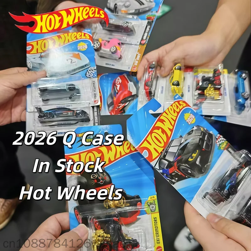 2026 Q Case In Stock Hot Wheels Die-Cast Cars 1/64 Nissan GTR34 BMW M4 Porsche Classic Racing Toy Hobbyist For Fans Gifts
