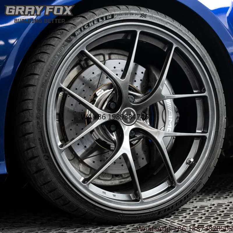 Custom Classic Design Aluminum Forged Passenger Car Wheels Rim 5x120 5x112 19 20 Inch for BMW M2 M3 F80 Porsche Audi R8