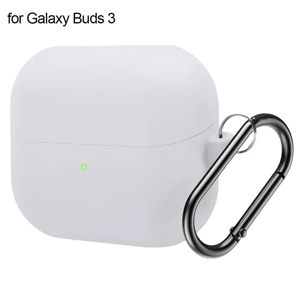 Silikonowe etui ochronne na konsolę do gier do etui Samsung Galaxy Buds 3Pro z haczykiem do ładowania​Pokrowiec na Galaxy Buds3 Cas H8Q2