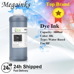 For HP 727 1000ml Refill Dye Ink Compatible For HP 72 T770 T790 T1120 T1200 727 T920 T1500 T2500 T930 T1530 T2530 Printer