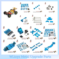 Wltoys 144001 144002 144010 124017 124019 Metal Upgrades Parts Modification Kits Swing Arm Shock Absorber Set RC Car Accessories