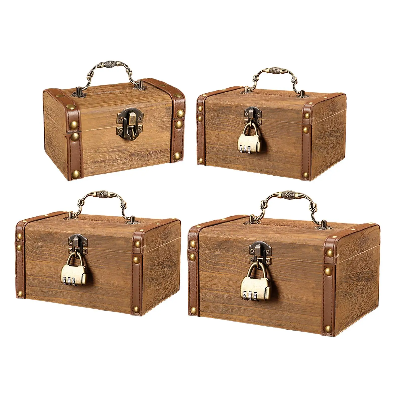 Vintage Style Piggy Bank Pirate Treasure Kids Money Saving Coin Box Storage Box for Cards Cash Dollars Cents Adults Gifts