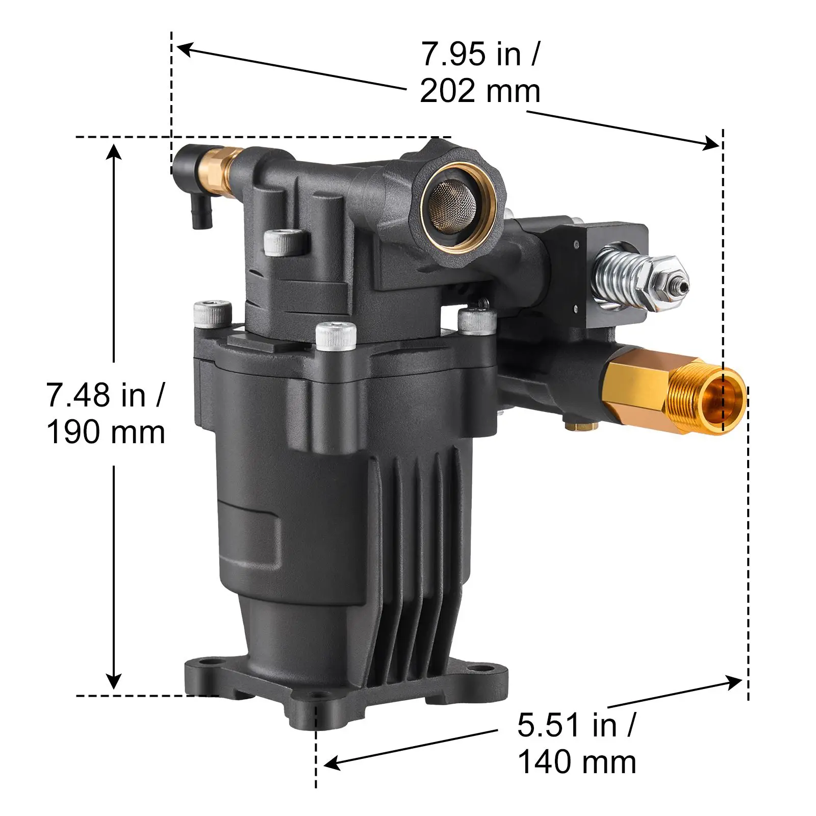 Pressure Washer Pump, 3/4