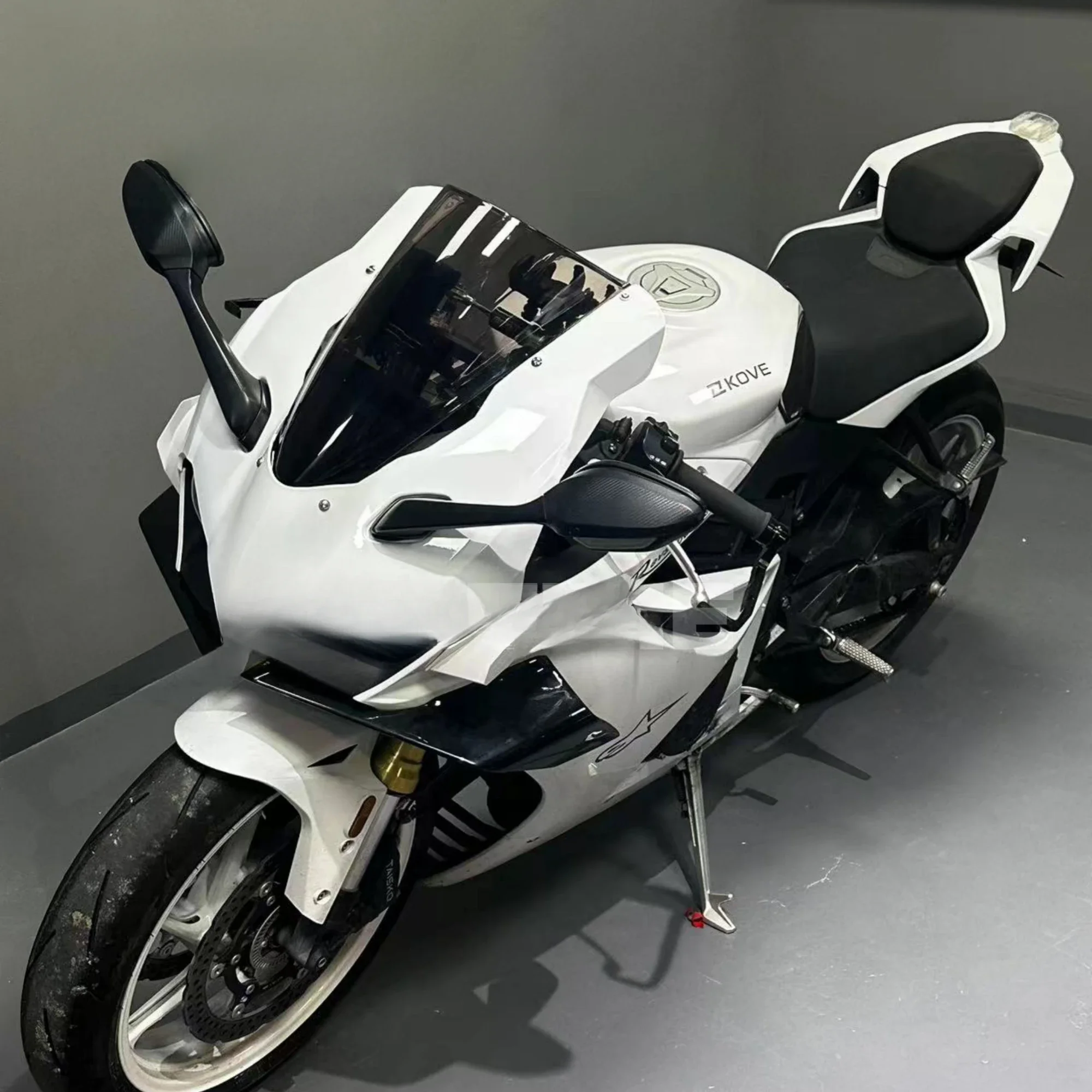For CF 450SR/ 450srs CF 450RR refitting pure white mini wing face value refitting accessories.
