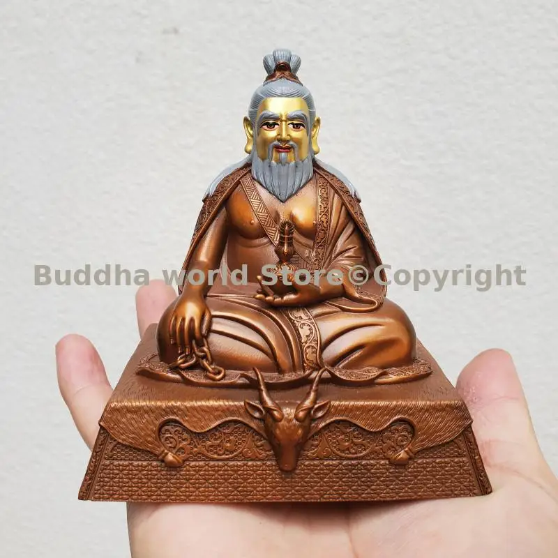 Kagyu monk master of Esoteric Buddhism Exquisite Buddha statue rare Buddha copper buddha Tibet LAMA Buddhist family worship
