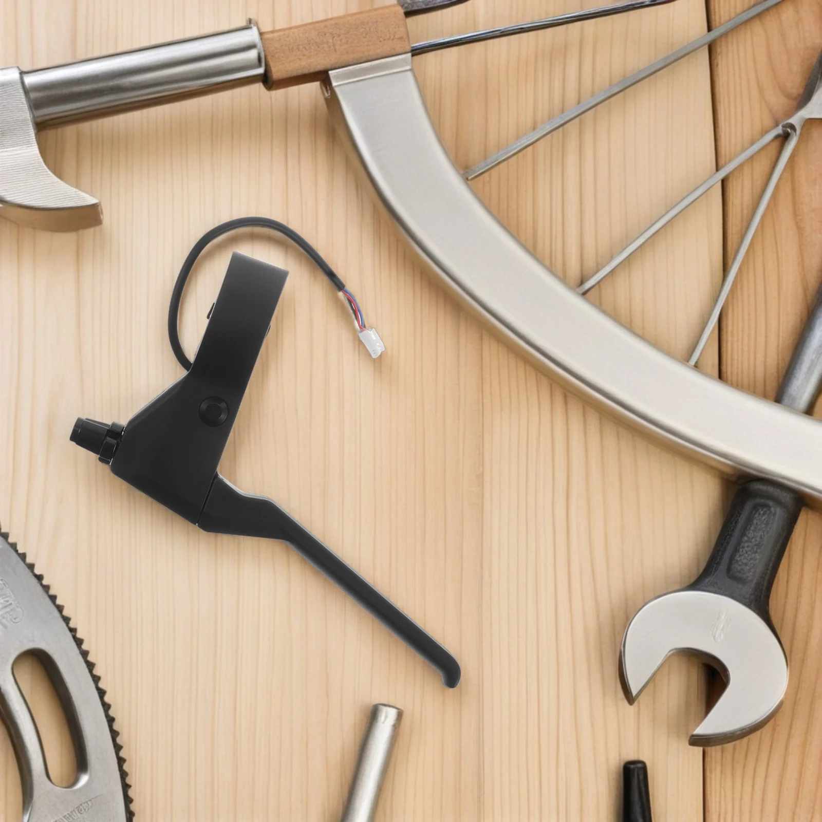 

Electric Scooter Brake Handle Replacement Left Scooter Handlebar Lever Parts Upgraded Instant Brake Response Safety Control