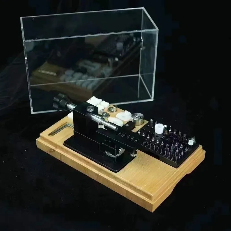 Watch repair tool, watchmaker pry machine, multi-functional pry bottom cover machine