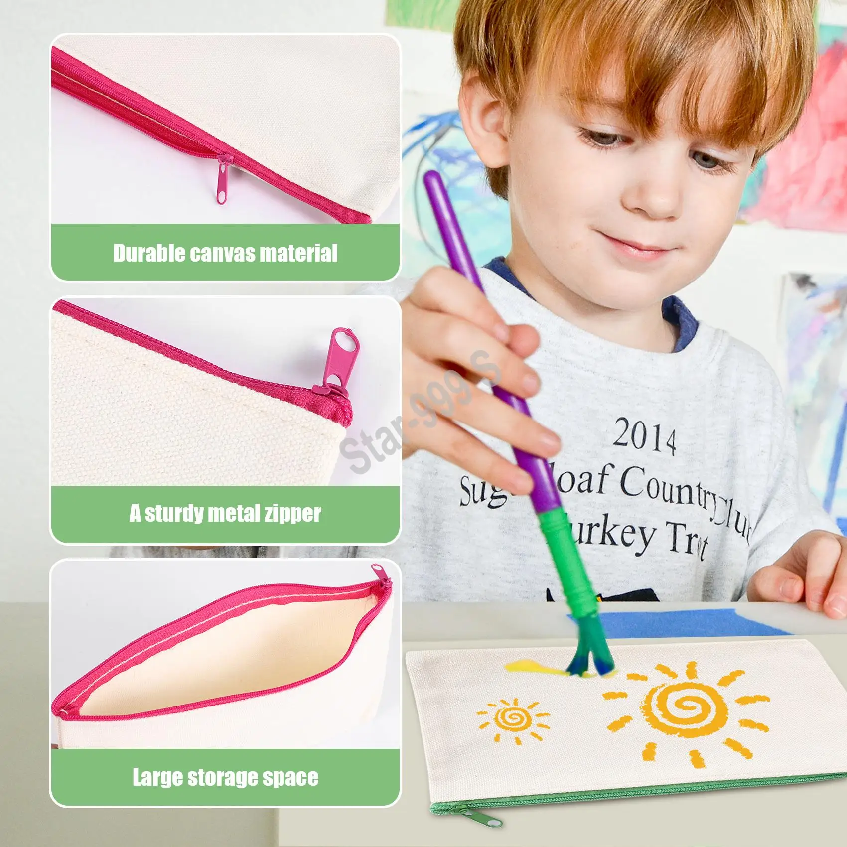 

Запчасти для бытовой техники, 40 шт., холщовая косметичка, холщовая сумка на молнии, пенал, сделай сам, дорожная сумка ручной работы, школьная многоцветная сумка на молнии