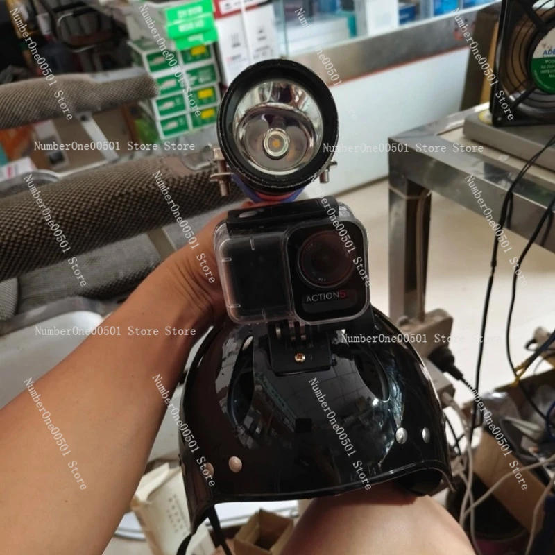 

Helmet Anti impact thickened anti seawater corrosion emergency firefighting multifunctional tactical diving rescue helmet