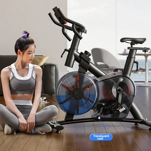 Resistência ao ar Fitness Equipment, Bicicleta ergométrica, Resistência à água, Novo design, 2023