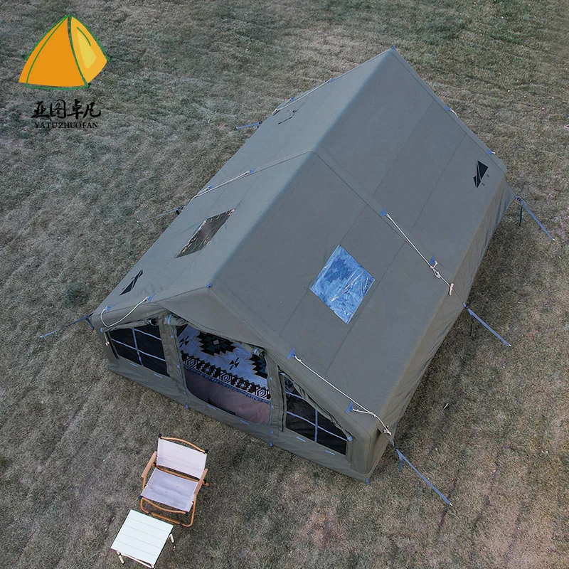 Outdoor Waterproof Family Camping Tent Portable Tent For Camping Hiking