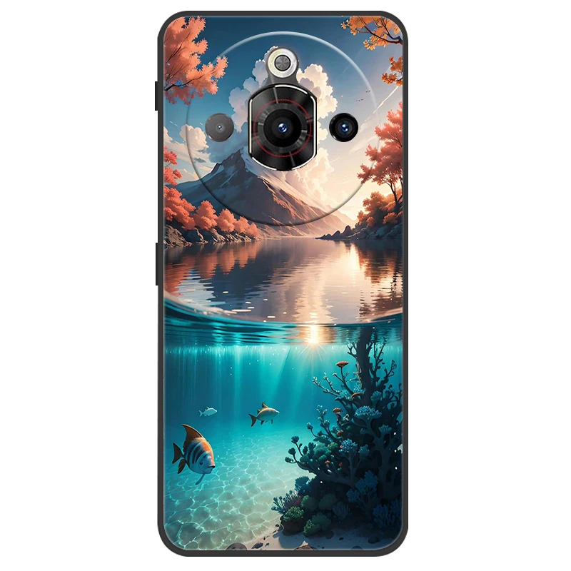 حافظة لهاتف ZTE Nubia Focus Pro حافظة فاخرة مطلية بالسيليكون غطاء خلفي لهاتف ZTE Nubia Focus Pro حافظة حماية كاملة كاباس