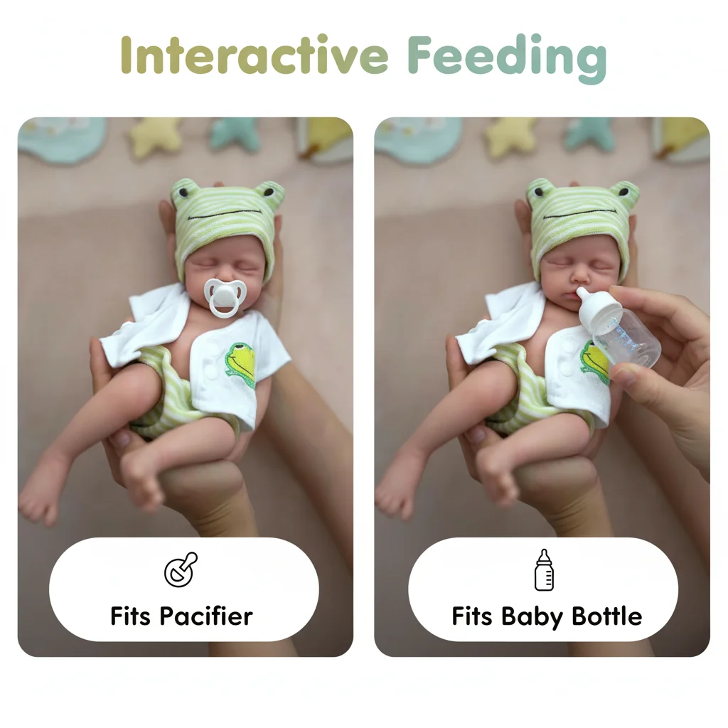 

NPK 12 дюймов Reborn Loulou Mouth может открыть супер мягкие однотонные платиновые силиконовые гибкие эластичные реалистичные 3D окрашенные реалистичные куклы