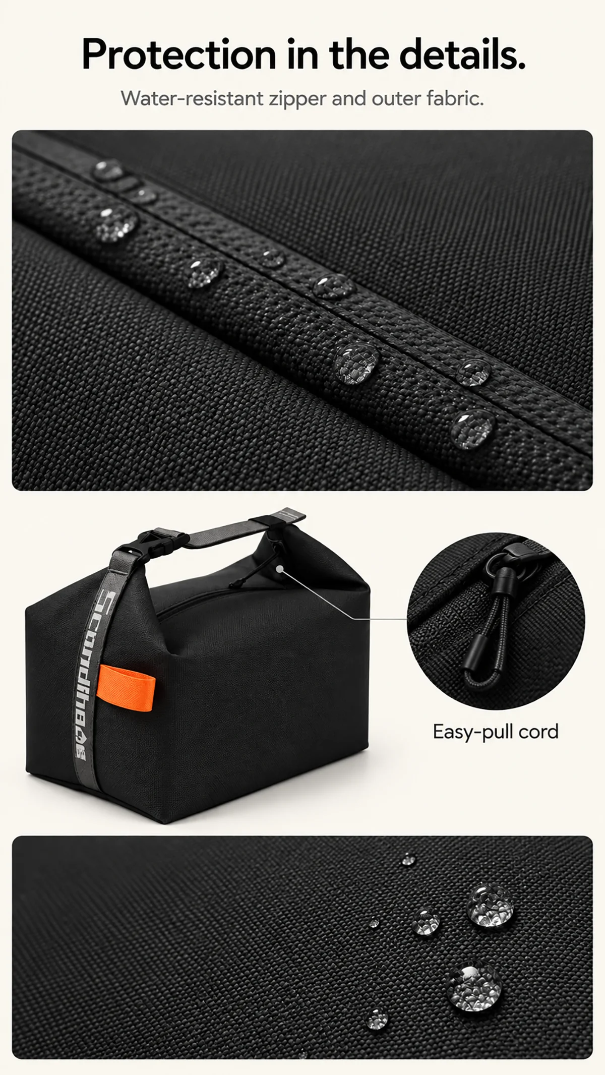 Isolierte Lunchtasche, Isolierung, Bento-Pack, Aluminiumfolie, Reistasche, Essensbeutel, Eisbeutel, tragbar, für Abendessen, Picknick, Lebensmittelaufbewahrung, Handtasche – Detail 4