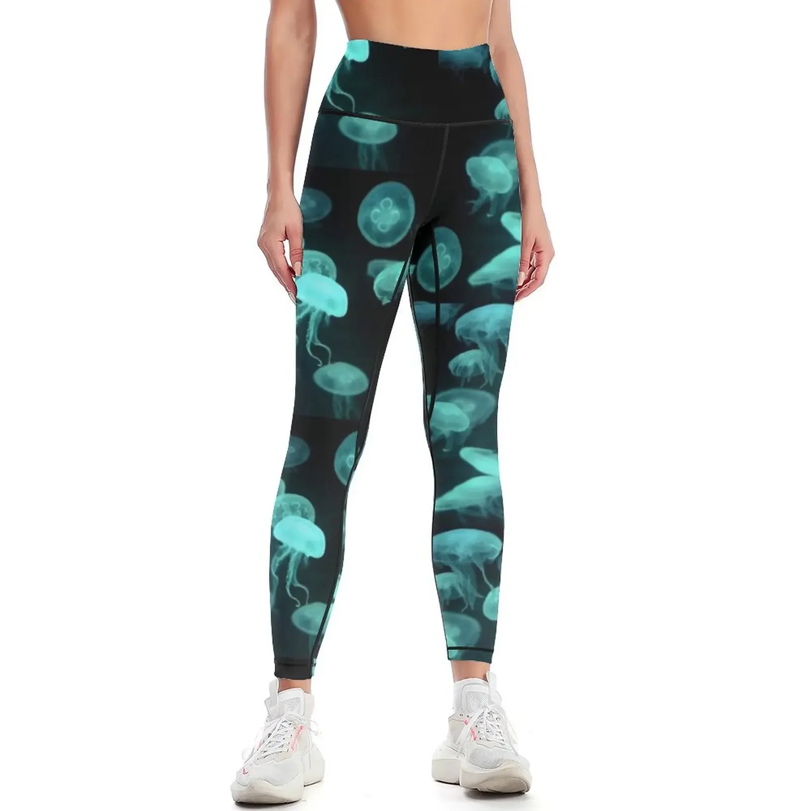 

Luminous Jellyfish Leggings sport legging flared sports for gym Women's trousers Womens Leggings