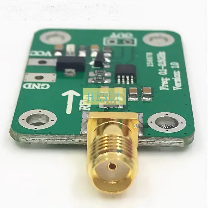 Módulo AD8313 100MHz - 2,5 GHz Módulo medidor de potencia RF de microondas Módulo detector de potencia RF Placa amplificadora de detector logarítmico RF
