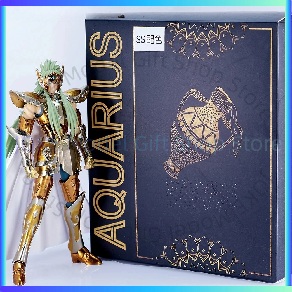 

ST Model Saint Seiya Myth Cloth EX Aquarius Degel SS Ver. The Lost Canvas Gold Saint Knights of the Zodiac Saint Figures Models