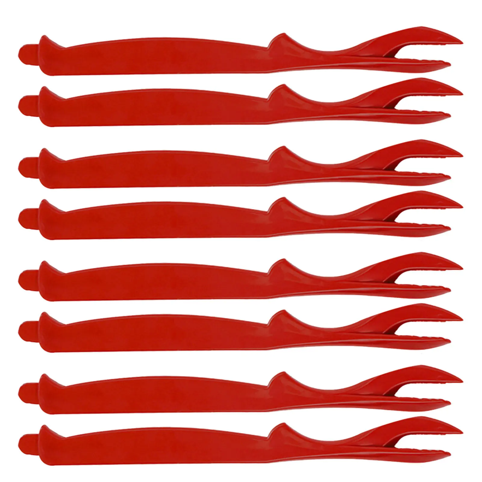 8Pcs Crab Needle Multi-Function Plastic Crab Eating Tools Seafood Forks Lobster Shrimp Crawfish Picking Kit Crawfish Shucker