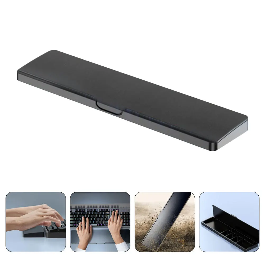 

Hand Rest For Keyboard Wrist Support Pad Multifunction Desk Organizer With Storage Box Ergonomic Waterproof Mouse Pad