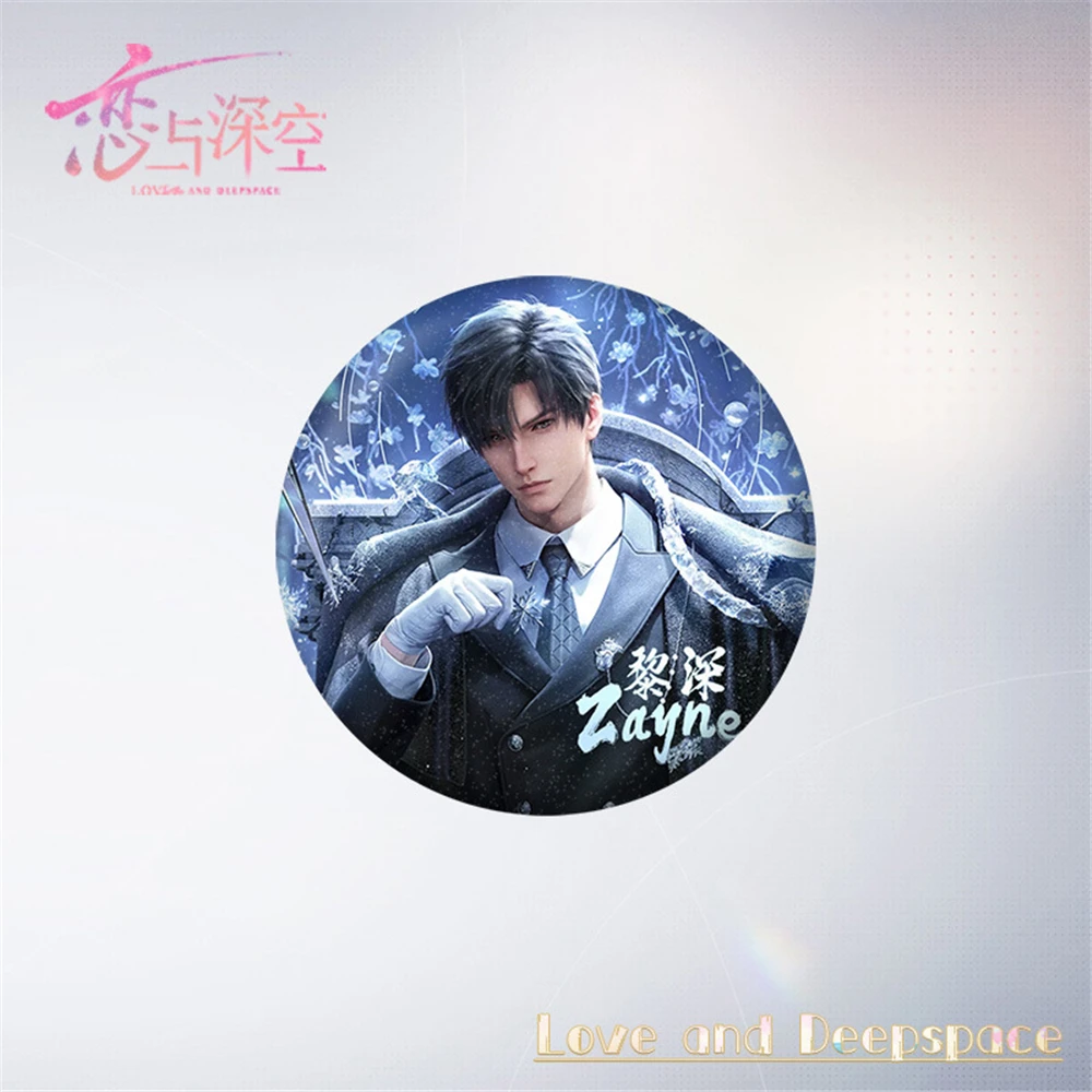 Anime Love And Deepspace Zayne Xavier Rafayel Cosplay Badge Pin SPTE latta spilla accessori Prop