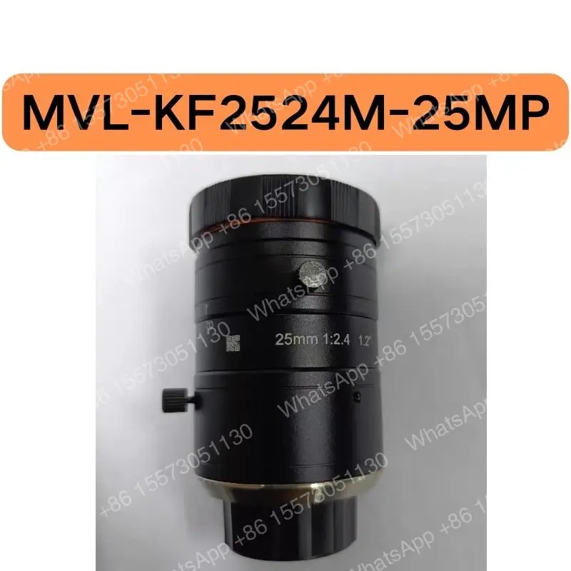 New MVL-KF2524M-25MP with a focal length of 25mm and a 25 million resolution lens in stock for quick delivery