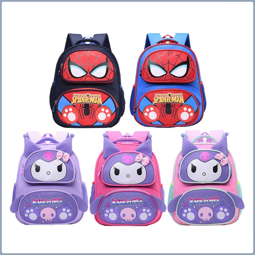 

New Spider Man Pattern Fashionable Large Capacity Student Schoolbag Child's Like Handsome Hero Character Creative Backpack Gifts