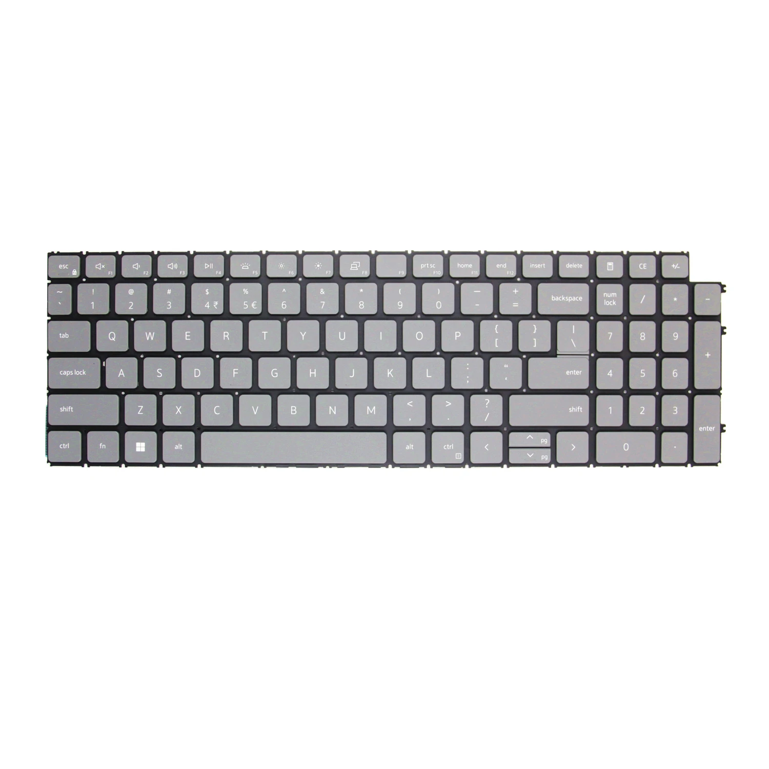 100%New Original US For Dell Inspiron 15 3511 3515 15 5510 5515 5518 7510 16Plus 7610  Latitude 3520 3525 P108F Keyboard