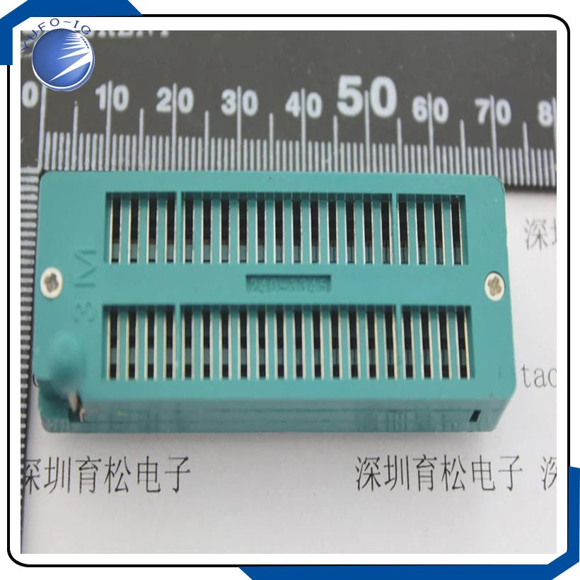 2PCS/LOT  3MM universal lock 40P lock block universal lock block 40PIN test seat narrow IC chips socket connector