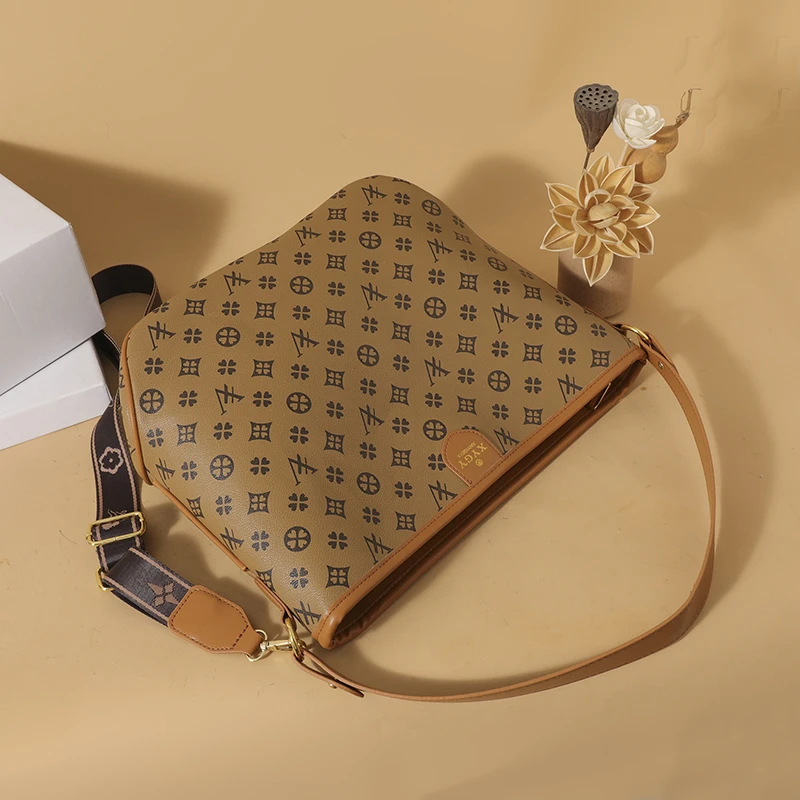 Модная сумка через плечо большой вместимости на молнии, высококачественная женская сумка через плечо с ремешком-цепочкой, элегантная дизайнерская сумка