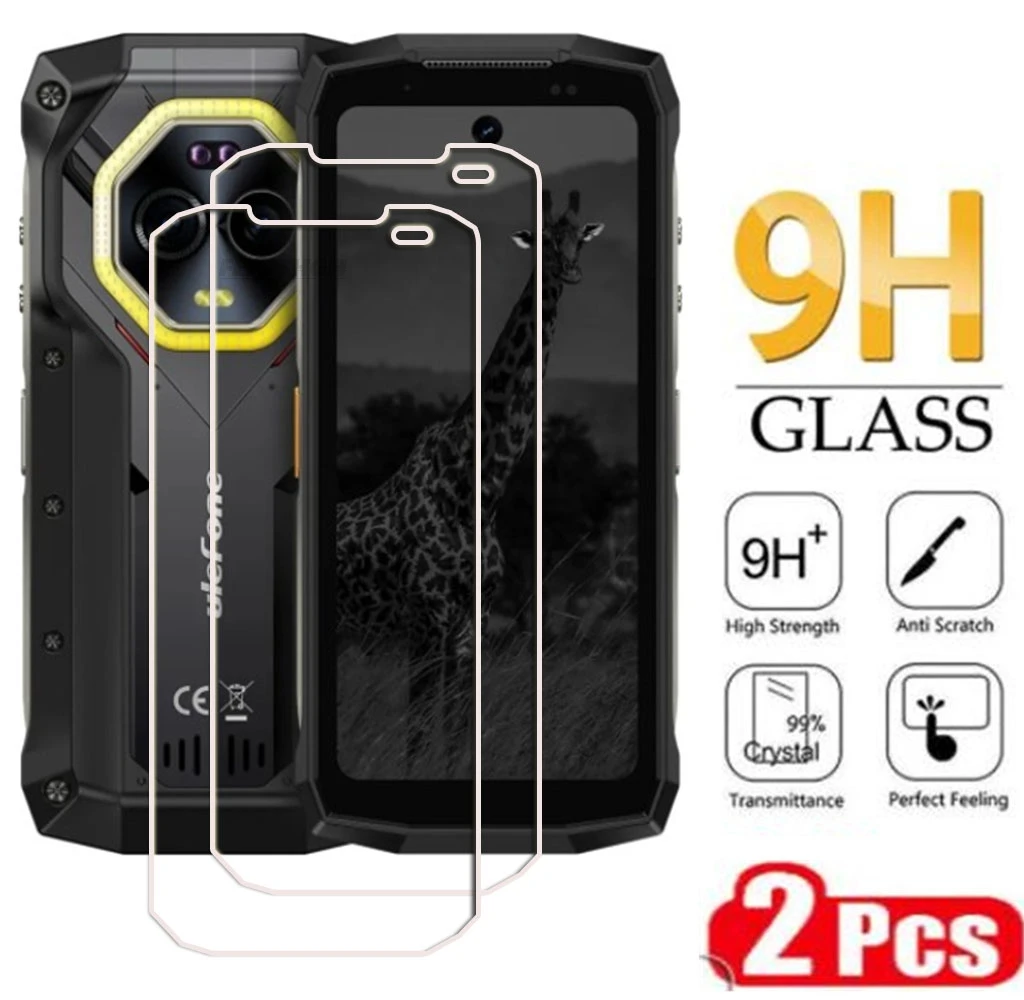2PCS 9H HD Tempered Glass For Ulefone Armor Mini 20 Pro Mini20Pro Mini20TPro Mini20T 20TPro Screen Protective Protector Film