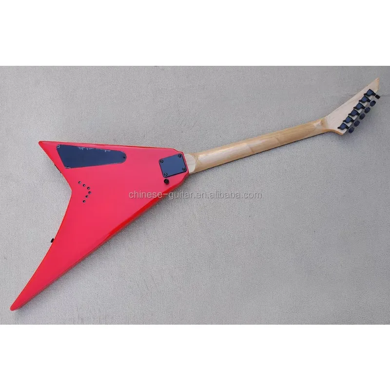 Flyoung Gitar Elektrik 6 Senar Merah Harga Spesial Gitar Flying V Shape