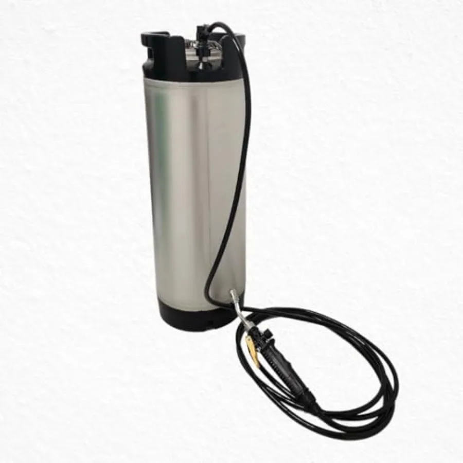 

5 Gallon Sprayer Stainless Steel Pressurized Tank Cylinder -Industrial Sprayer Pressurized High-Efficiency Effortless Operation