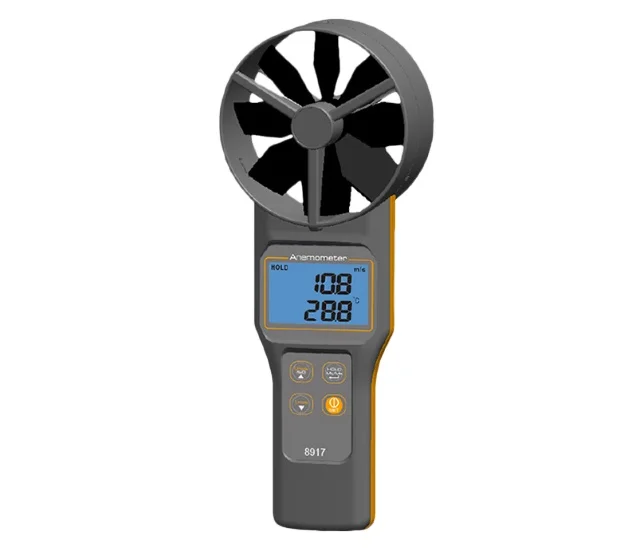 

AZ8917 high-precision anemometer measuring temperature and humidity wet bulb dew point detection anemometer