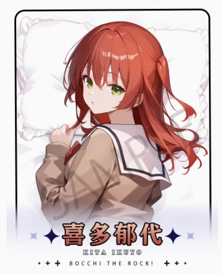 FASE AO VIVO Anime Fronha de Corpo, Kita Ikuyo, Sexy, Dakimakura, Abraço, Otaku, Loli, Capa de Almofada, Presentes, HY