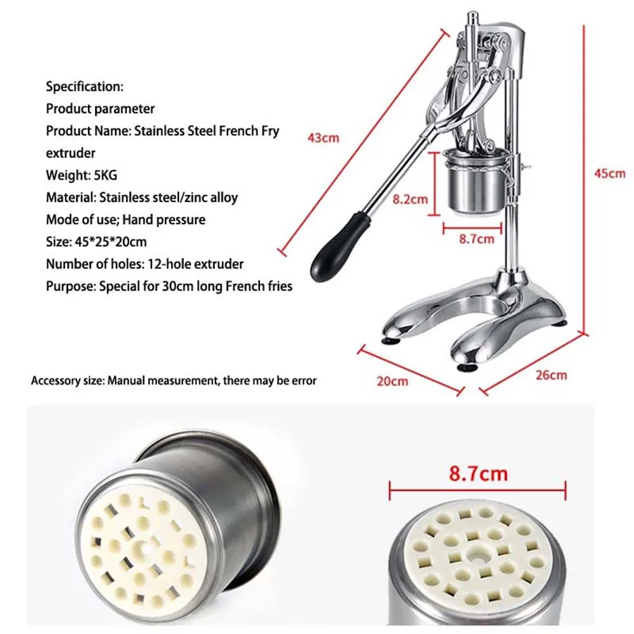 다기능 절단기, 스테인리스 스틸, 수동 야채 커터 도구, 감자 컷, 오이, 과일 및 야채, DIY