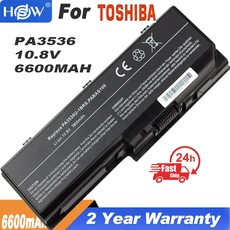 

Laptop Battery for Toshiba Satellite L350 L350D P200 P300 P305 PA3536U PA3536U-1BRS PA3537U PABAS100