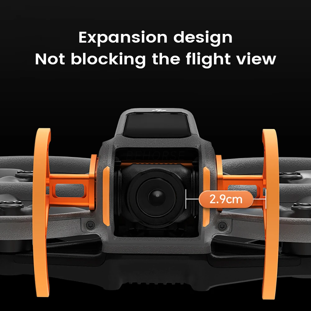 سبائك الألومنيوم تحطم بار ل DJI Avata 2 Gimbal الوفير جسم الطائرة عدسة تحطم حماية ل DJI Avata 2 ملحقات طائرة بدون طيار