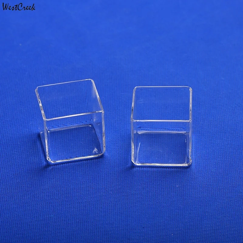 WESTCREEK High Temperature Resistant Quartz Square Cylinder/crucible/beaker/quartz Boat/glass Tube Container