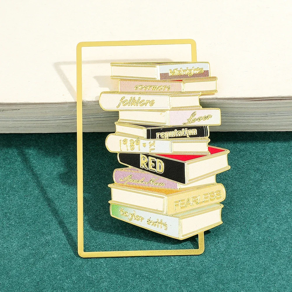 

Metal Bookmark Reading Bookmarks Clip Gift Stationery School Office Supplies