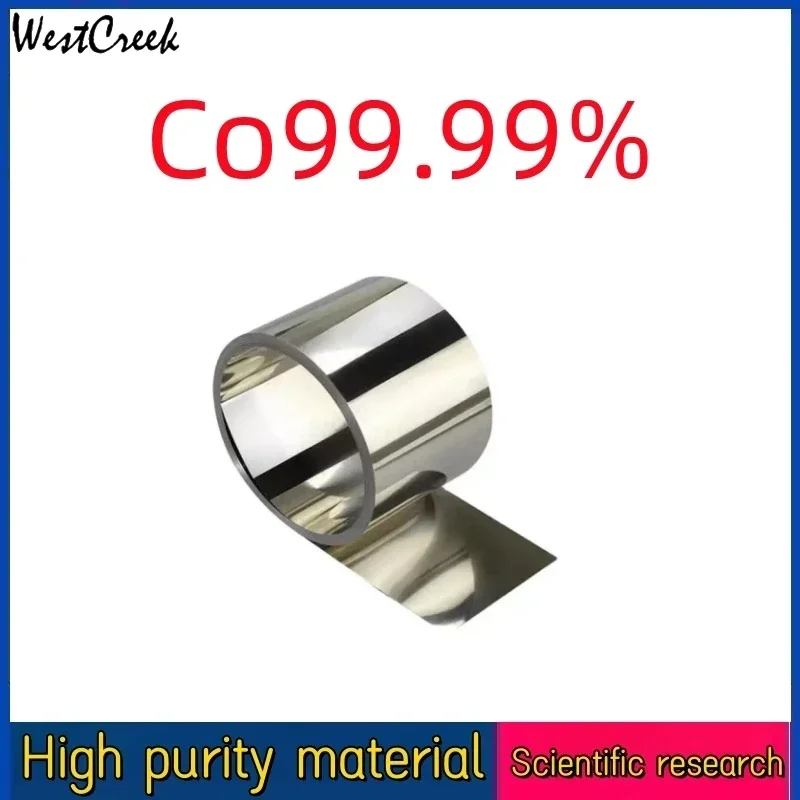 

WESTCREEK High purity metal cobalt foil Cobalt sheet Cobalt plate Co99.99% can be customized zero cut