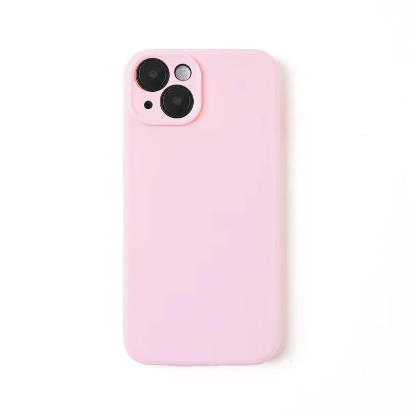Jingjia Luxury Silicone Phone Case for iPhone 11 12 13 14 15 Pro Max Mini Soft Candy Cover Cases