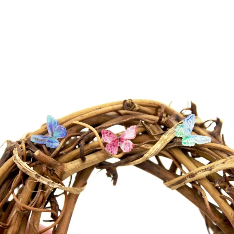 50/100pcs Tiny Mix Butterflies Miniature-Fairy Garden Ornament Micro Landscape DIY Crafts Decoration 3D Nail Tile Accessories